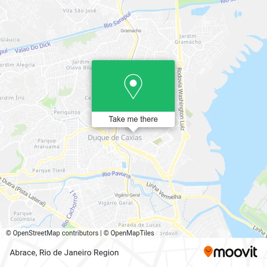 Abrace map
