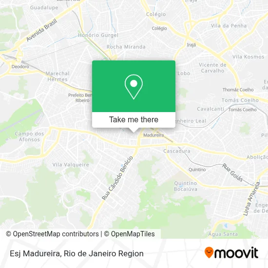 Esj Madureira map