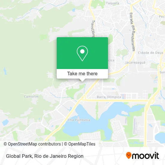 Global Park map