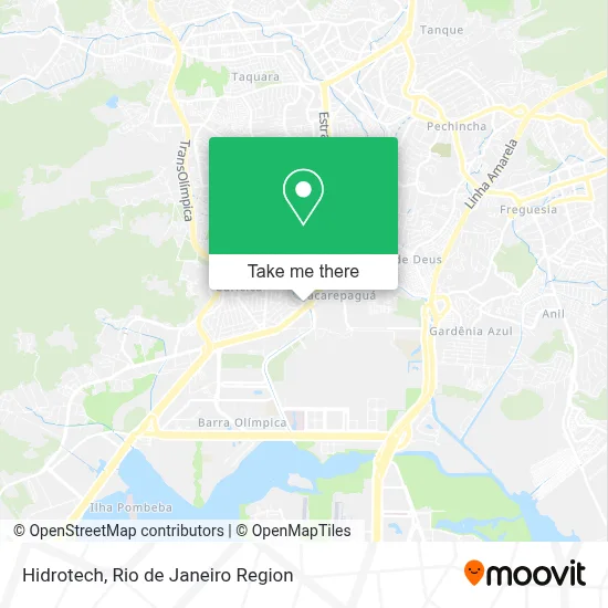 Hidrotech map