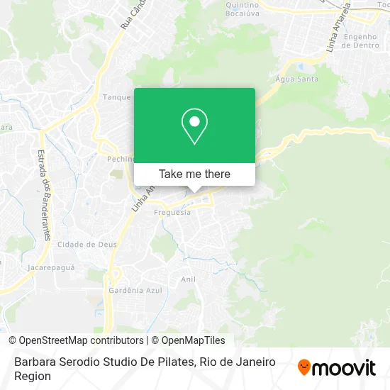 Barbara Serodio Studio De Pilates map