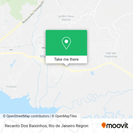 Recanto Dos Baixinhos map