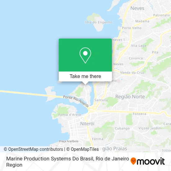 Marine Production Systems Do Brasil map
