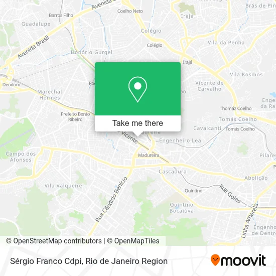 Sérgio Franco Cdpi map