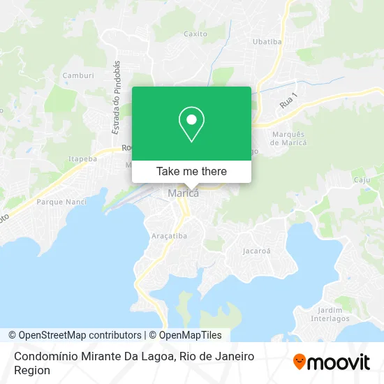 Condomínio Mirante Da Lagoa map