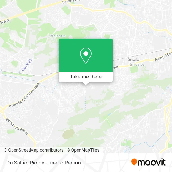 Du Salão map