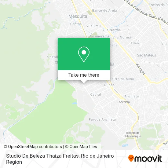 Studio De Beleza Thaiza Freitas map