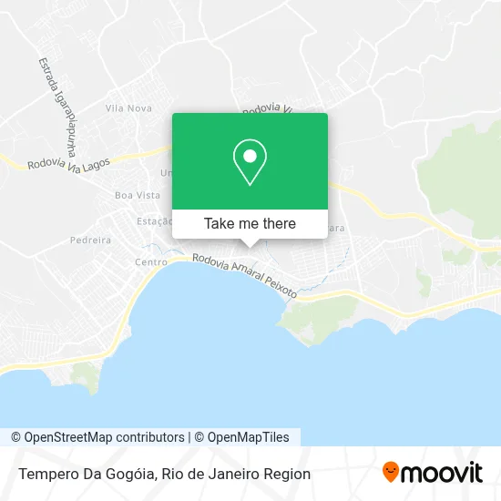 Tempero Da Gogóia map