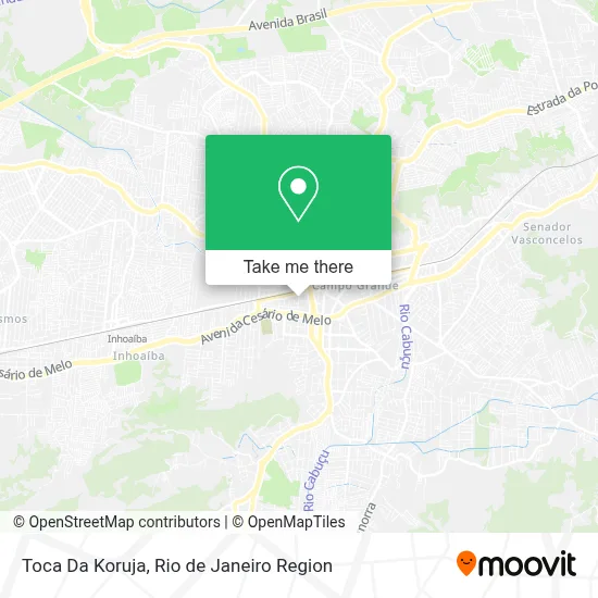 Toca Da Koruja map