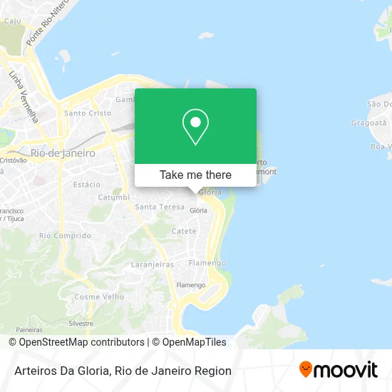 Arteiros Da Gloria map