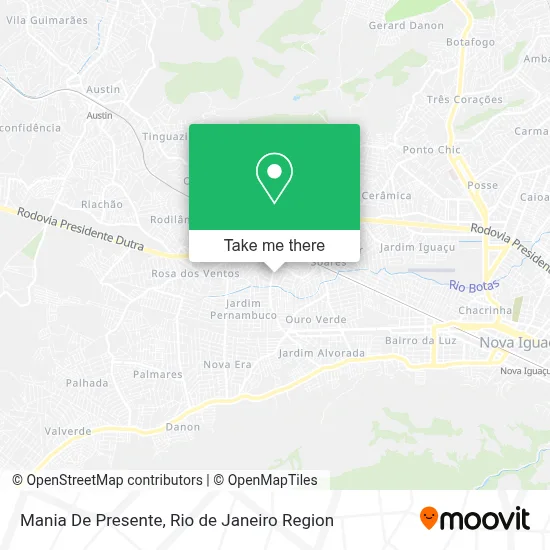 Mania De Presente map