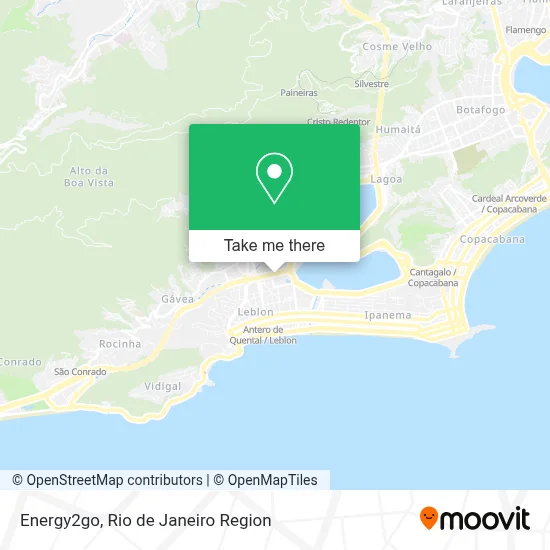 Energy2go map