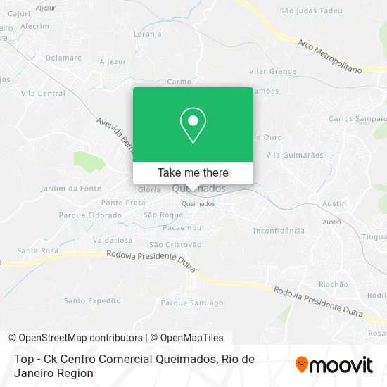 Top - Ck Centro Comercial Queimados map