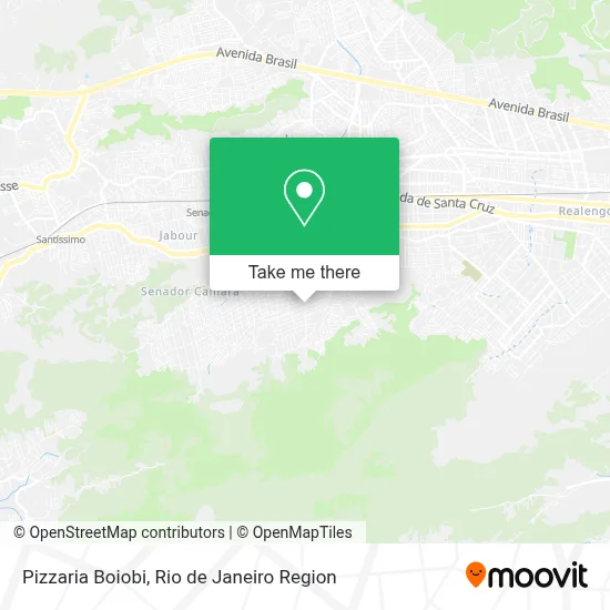 Pizzaria Boiobi map