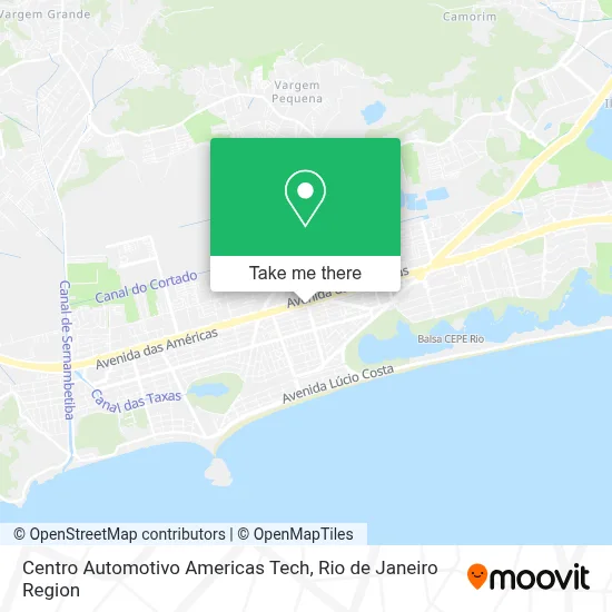 Centro Automotivo Americas Tech map