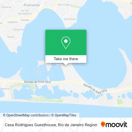 Casa Rodrigues Guesthouse map