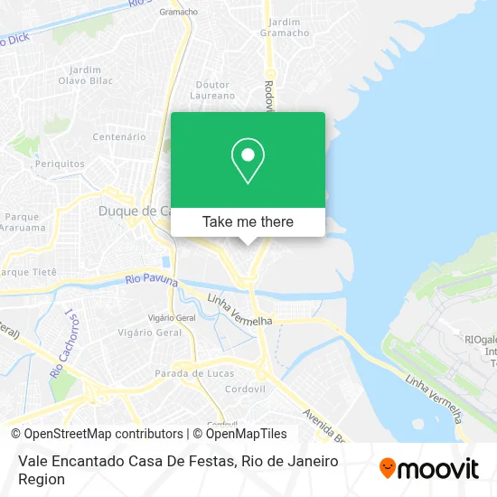 Vale Encantado Casa De Festas map