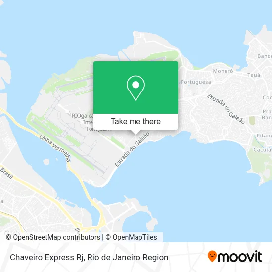 Chaveiro Express Rj map