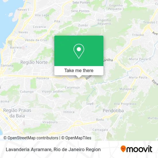 Lavanderia Ayramare map