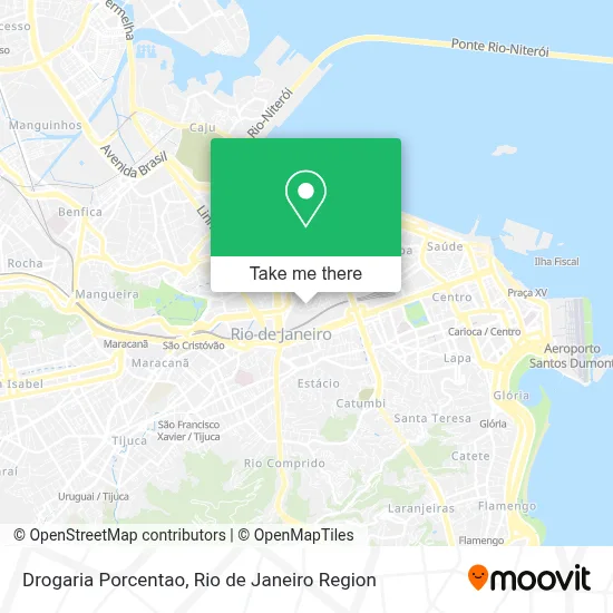 Drogaria Porcentao map