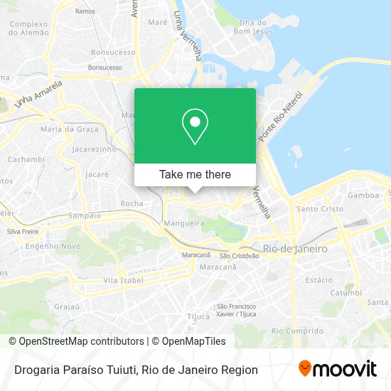 Drogaria Paraíso Tuiuti map
