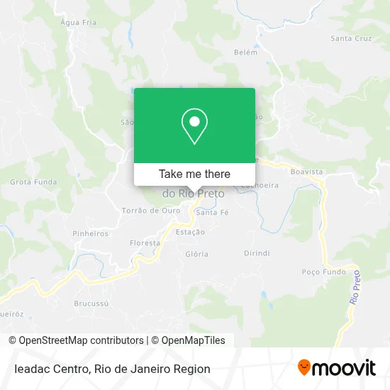 Ieadac Centro map