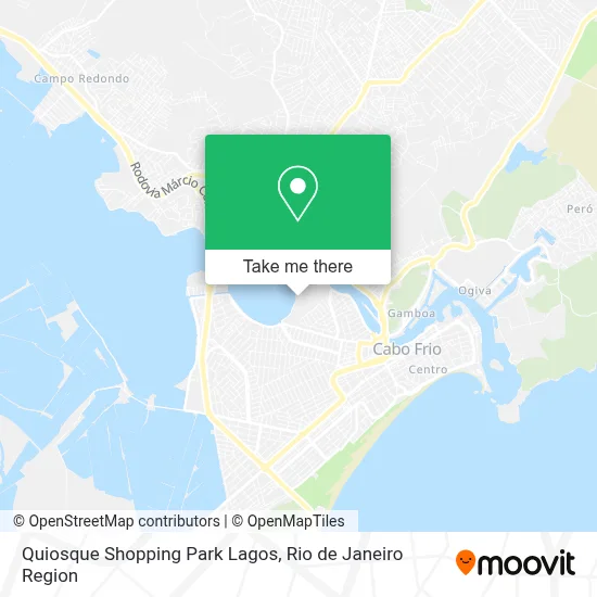 Quiosque Shopping Park Lagos map