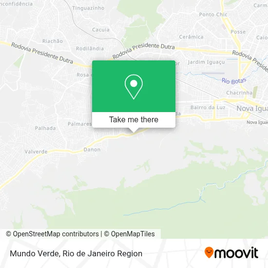 Mundo Verde map