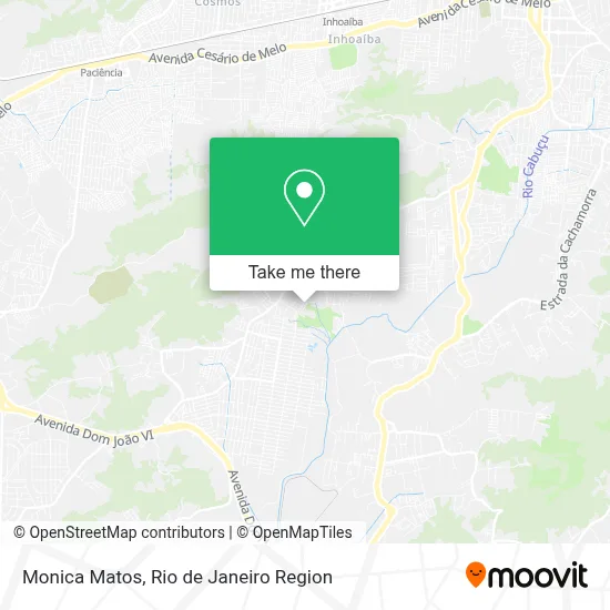 Monica Matos map