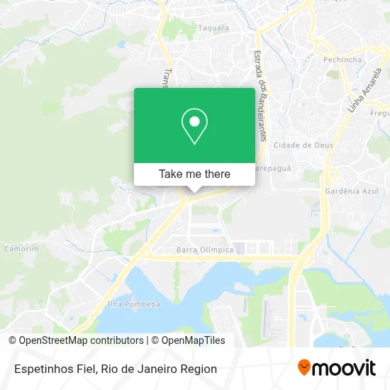 Espetinhos Fiel map