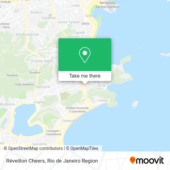 Réveillon Cheers map