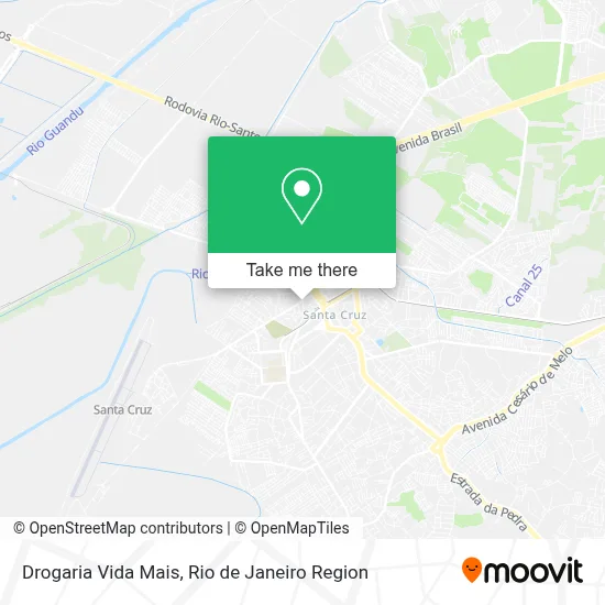 Drogaria Vida Mais map