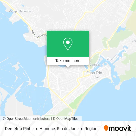 Demétrio Pinheiro Hipnose map