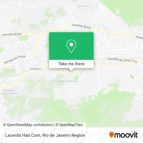 Lacerda Hair.Com map