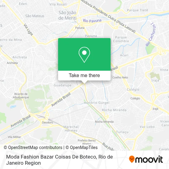 Moda Fashion Bazar Coisas De Boteco map