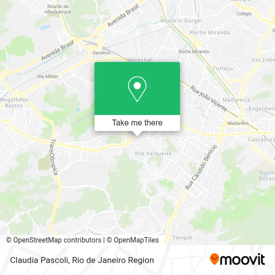 Claudia Pascoli map