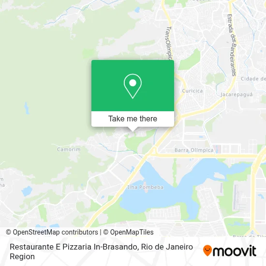 Restaurante E Pizzaria In-Brasando map