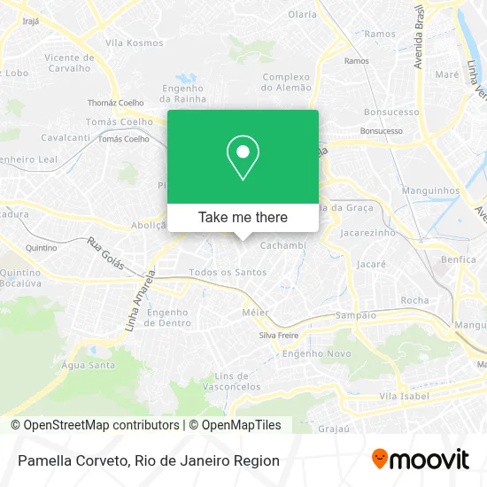 Pamella Corveto map