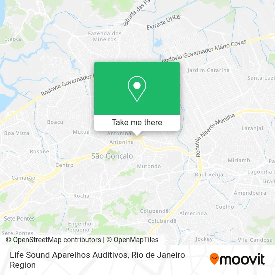 Life Sound Aparelhos Auditivos map
