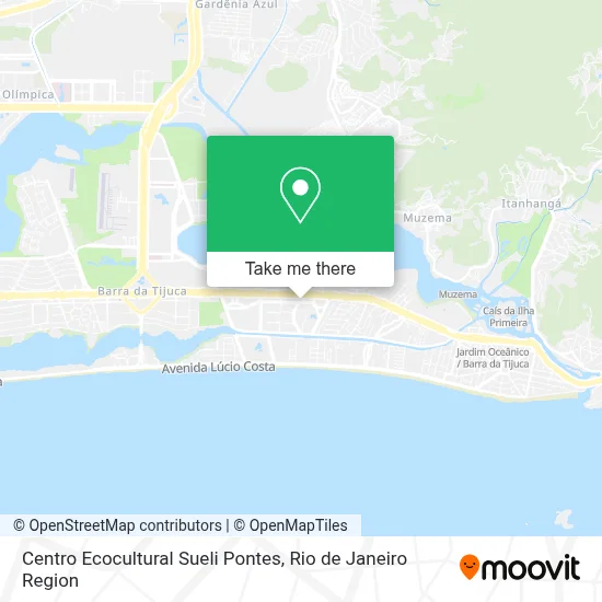 Centro Ecocultural Sueli Pontes map