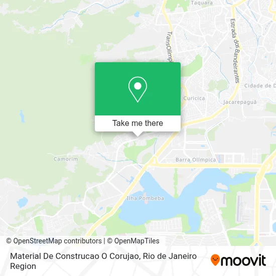 Material De Construcao O Corujao map