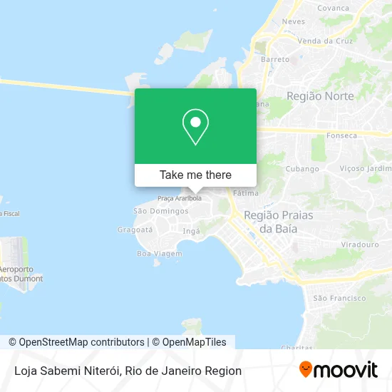 Loja Sabemi Niterói map