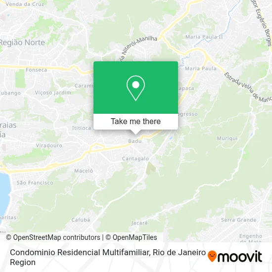 Condominio Residencial Multifamiliar map