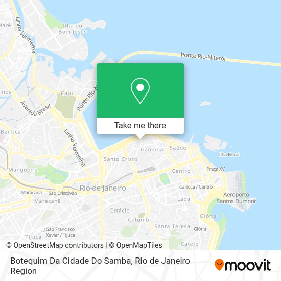 Botequim Da Cidade Do Samba map