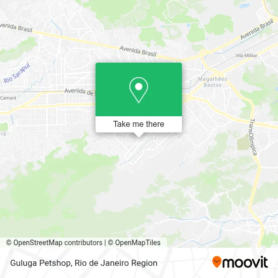 Guluga Petshop map