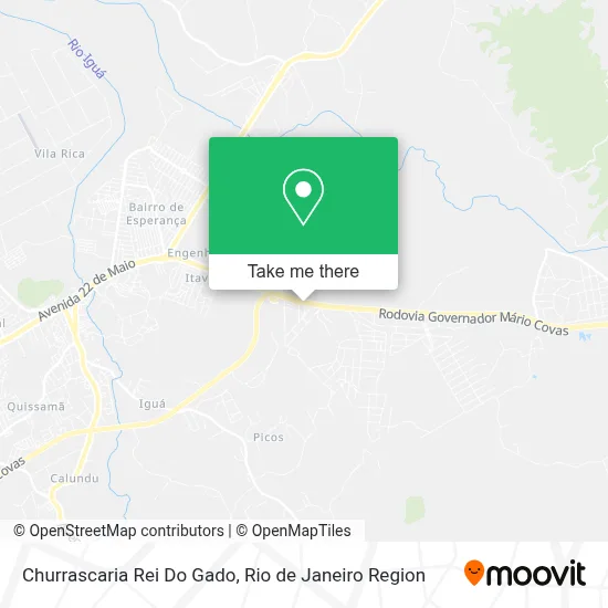 Churrascaria Rei Do Gado map