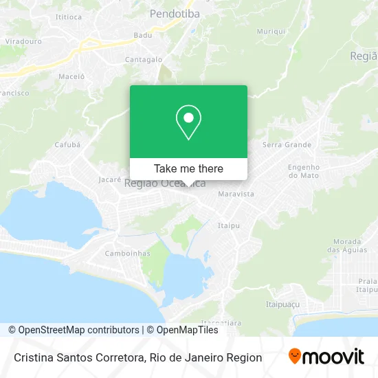 Cristina Santos Corretora map
