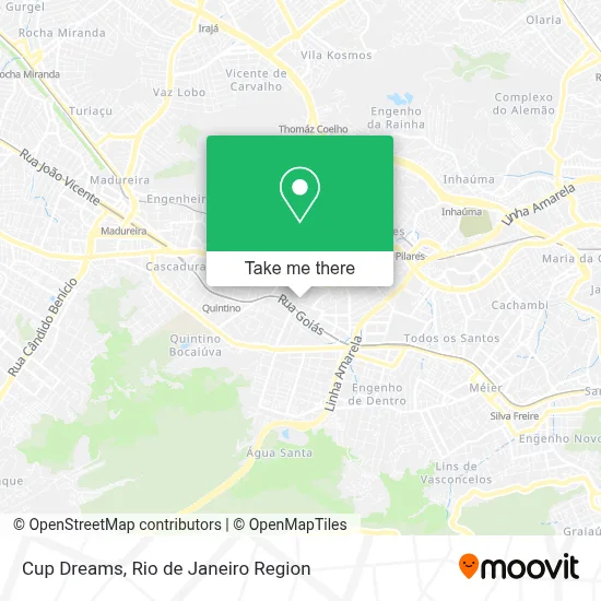 Cup Dreams map
