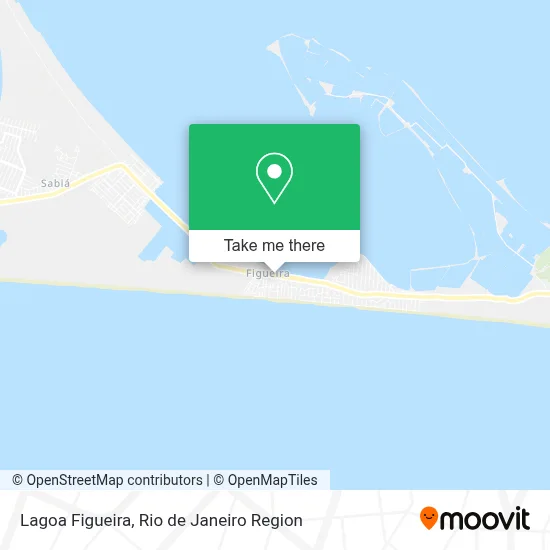 Lagoa Figueira map
