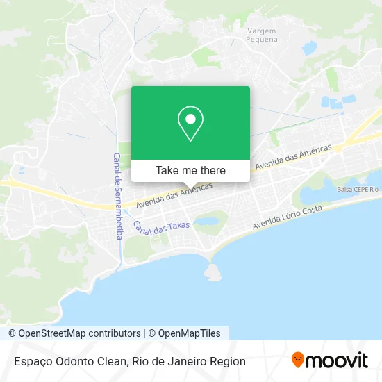 Espaço Odonto Clean map